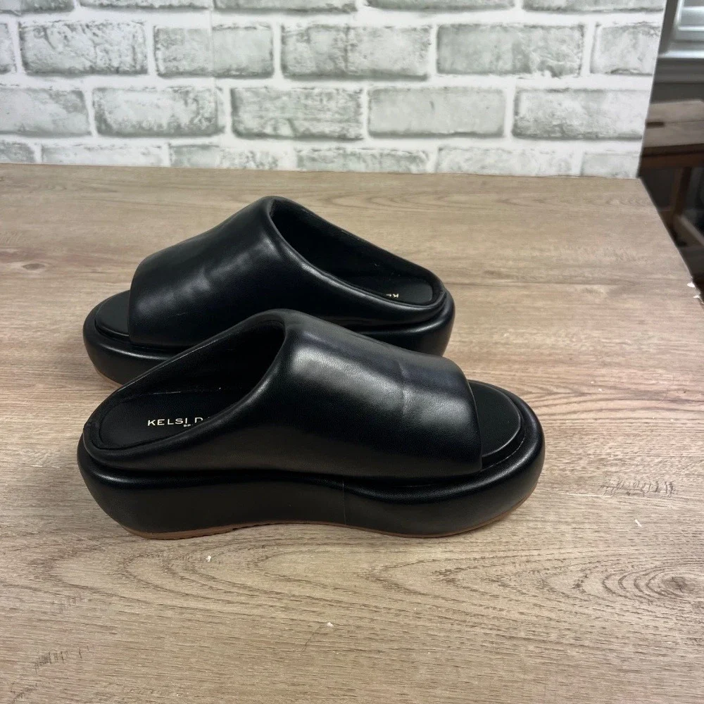 Kelsi dagger‎ Bubble Shell Platform Sandals 5.5